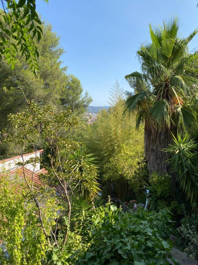 Studio Grotte Des Fees Apartment Hyeres Bagian luar foto